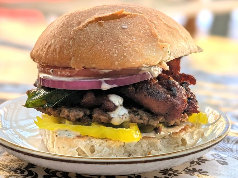 The Deviled Burger