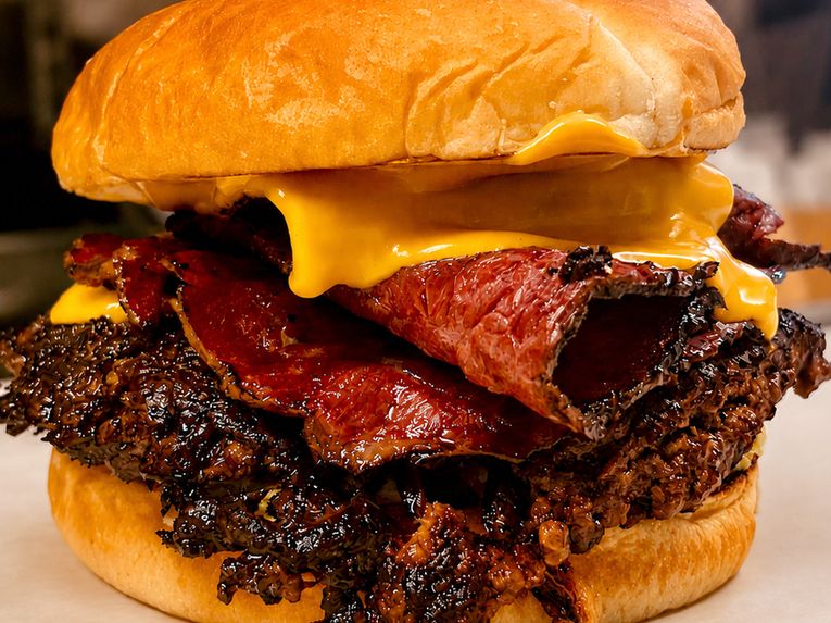 Pastrami Thor Smash Burger