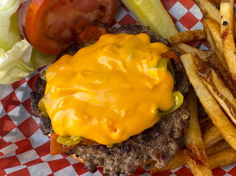 The Cherry Bomb Burger