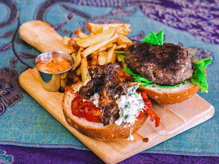 Lebanese Lamb Burger